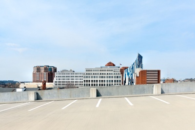 The Ascent at Roebeling´s Bridge / Cincinnati