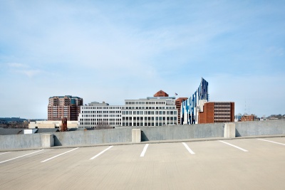 The Ascent at Roebeling´s Bridge / Cincinnati